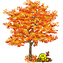 Осень Золотое дерево осени смайлики, картинки, фото, рисунки, gif анимации, аватары