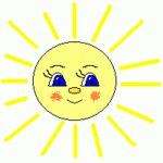 Солнце, солнышко Солнышко улыбается  показывает язык смайлики, картинки, фото, рисунки, gif анимации, аватары