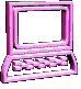 Ноутбук розовый