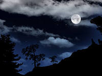 Луна и месяц