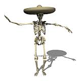 Скелет в шляпе